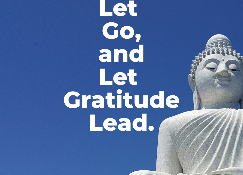 Let Go, and Let Gratitude Lead!